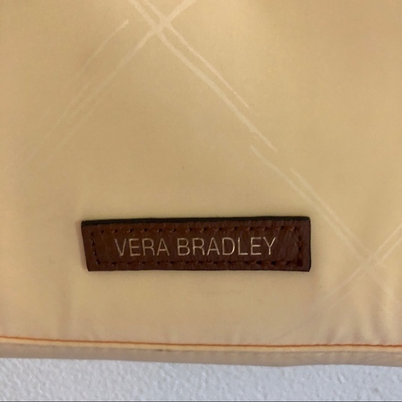 Vera Bradley Rectangular Pale Yellow Adjustable Strap Purse - Picture 6 of 16